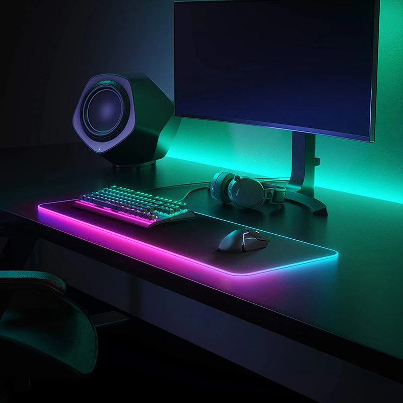 Luminous LED Lighting Mouse Pad XL