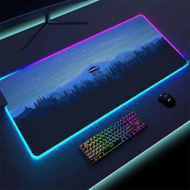 Luminous LED Lighting Mouse Pad XL