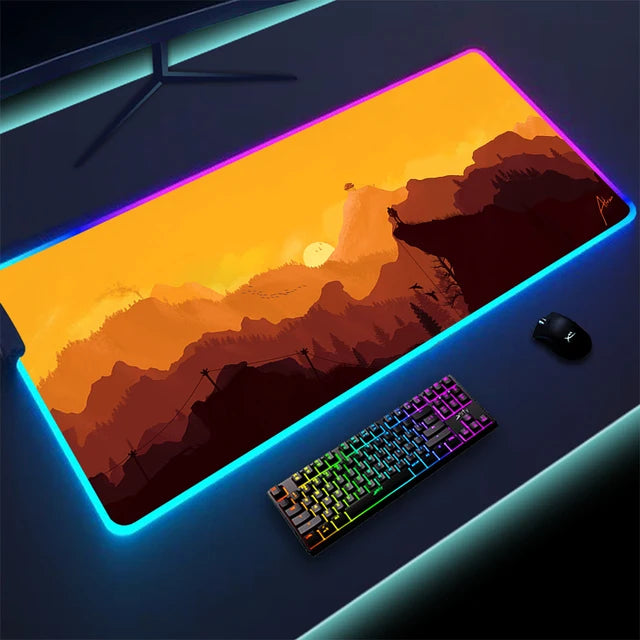 Luminous LED Lighting Mouse Pad XL
