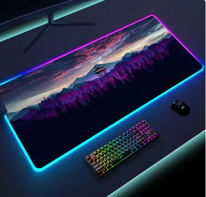 Luminous LED Lighting Mouse Pad XL