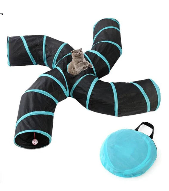 Foldable Cat Tunnel Tube