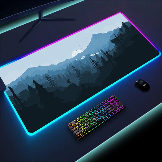 Luminous LED Lighting Mouse Pad XL