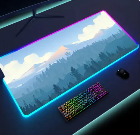 Luminous LED Lighting Mouse Pad XL