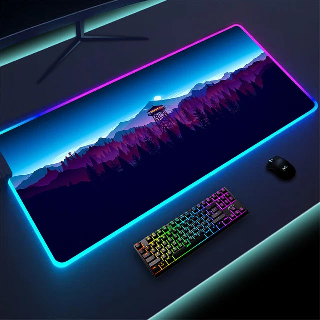 Luminous LED Lighting Mouse Pad XL