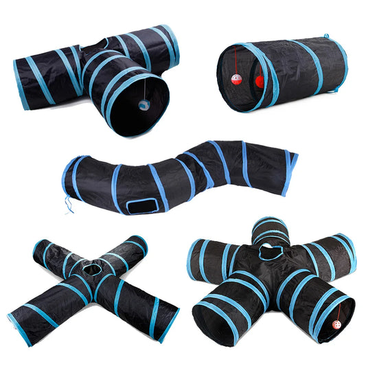 Foldable Cat Tunnel Tube