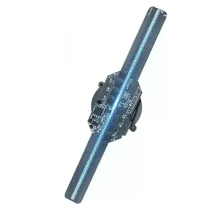 Holographic 3D Projector Rotary Imaging Fan Screen