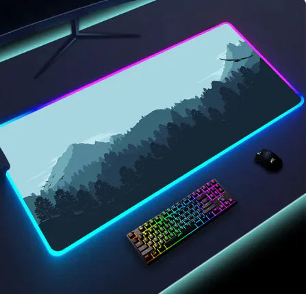Luminous LED Lighting Mouse Pad XL