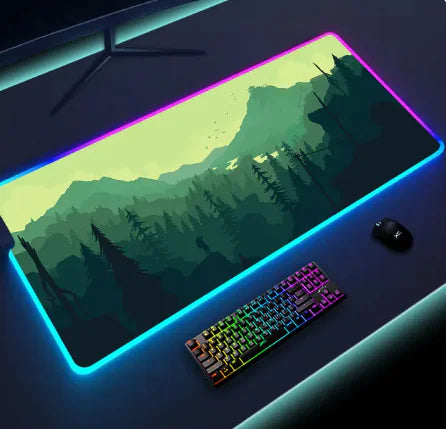 Luminous LED Lighting Mouse Pad XL