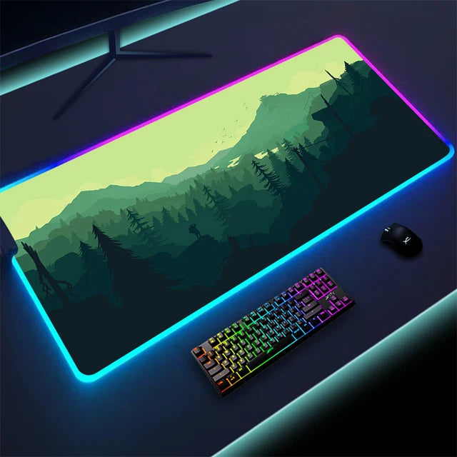 Luminous LED Lighting Mouse Pad XL
