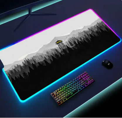 Luminous LED Lighting Mouse Pad XL