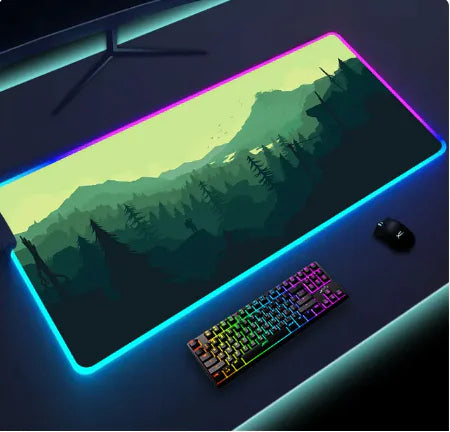 Luminous LED Lighting Mouse Pad XL