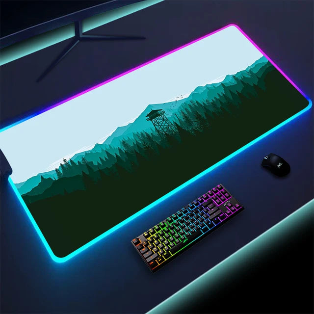 Luminous LED Lighting Mouse Pad XL